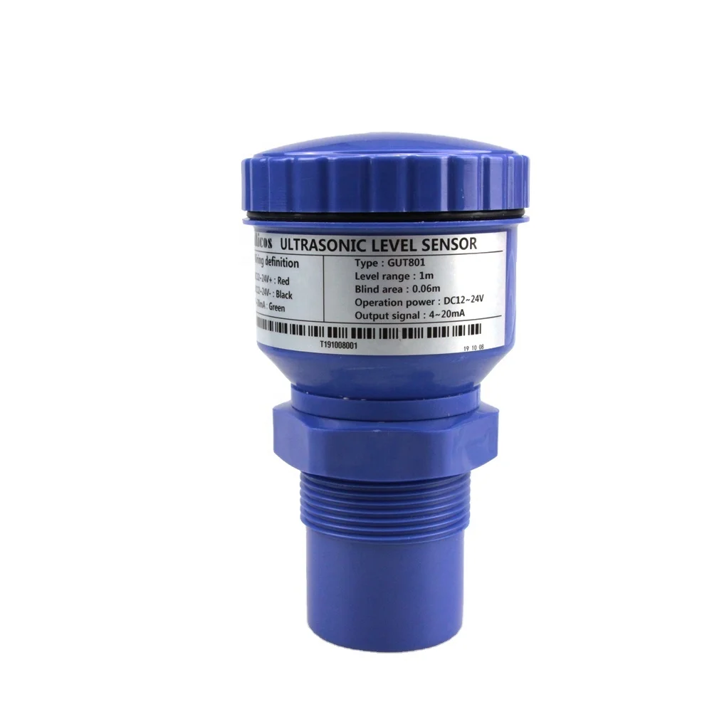 

GAMICOS GUT801 RS485 Digital Ultrasonic Water Level Sensor with display