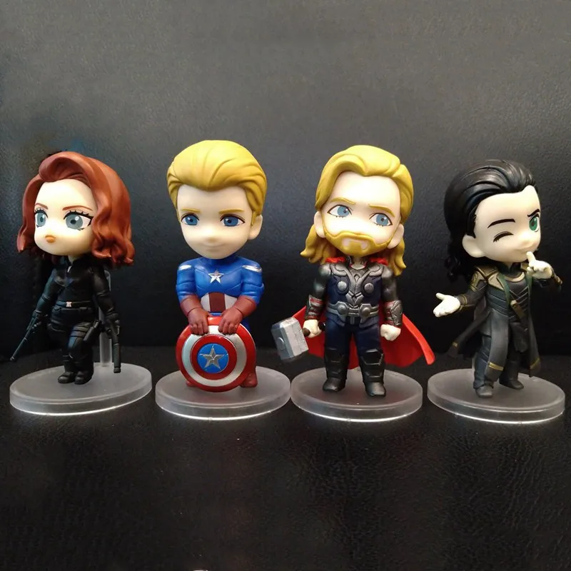 Фигурка Bandai из оригинальных комиксов Marvel гасяпон игрушки Капитан Америка Черная