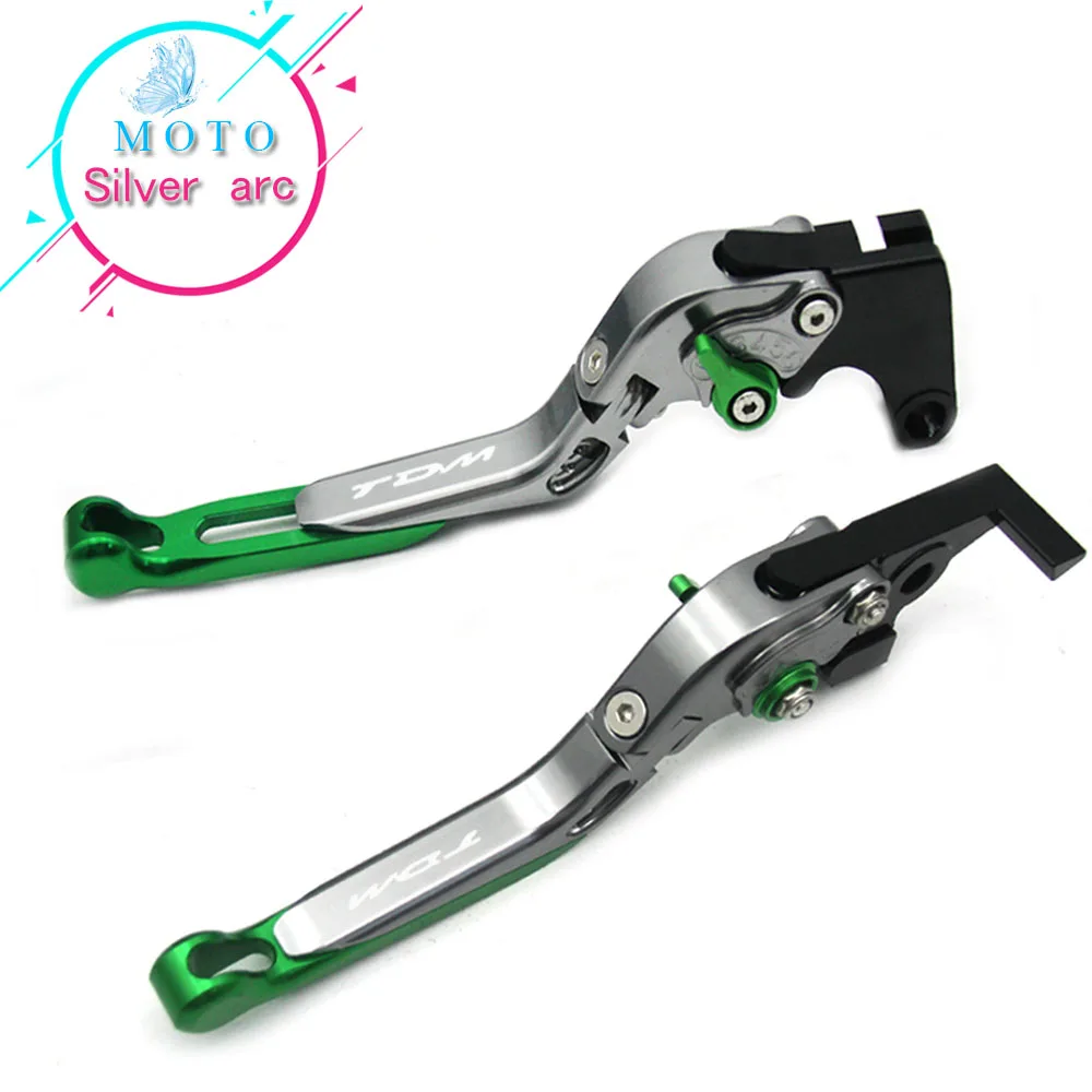 

For YAMAHA TDM900A 2006-2010 2009 2008 2007 Motorcycle Accessories CNC Folding Extendable Brake Clutch Levers LOGO TDM