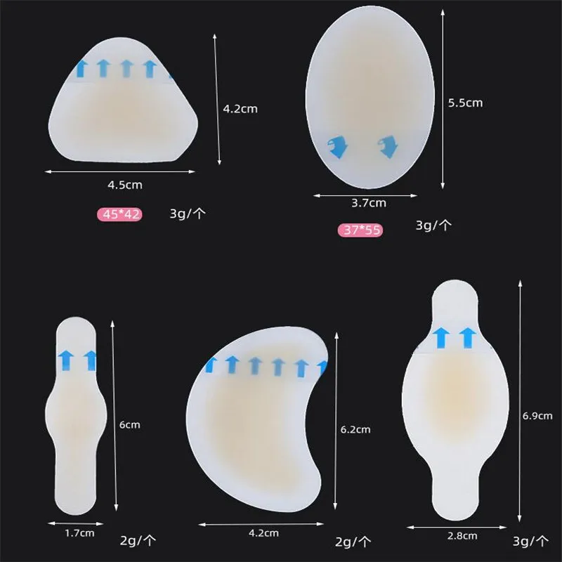 Гидроколлоидные подушечки для обуви мозолей 10 шт