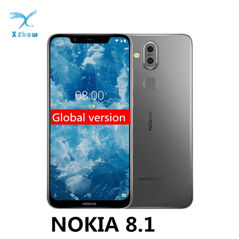 NOKIA 8 1 глобальная версия смартфона 6 18 &quot4/6 ГБ Оперативная память 64/128 Встроенная NFC