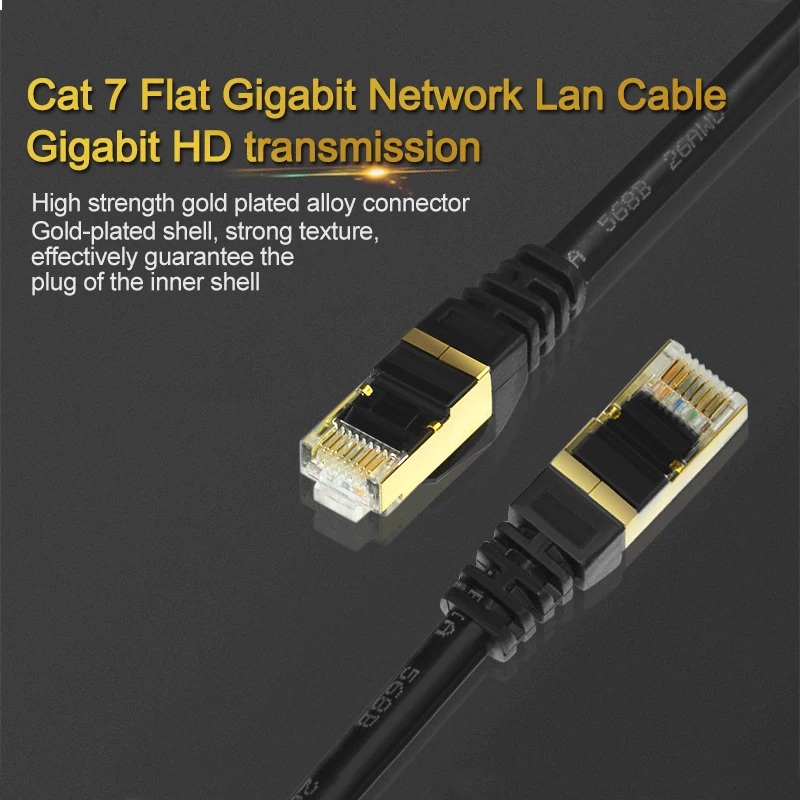 CAT7 кабель RJ45 Ethernet lan компьютер xbox сетевой шнуры CAT 7 Перемычка гигабитный медный