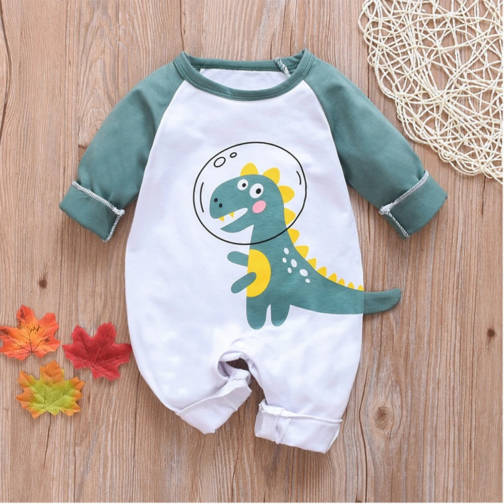 Для младенцев для новорожденных маленьких мальчиков и девочек с принтом