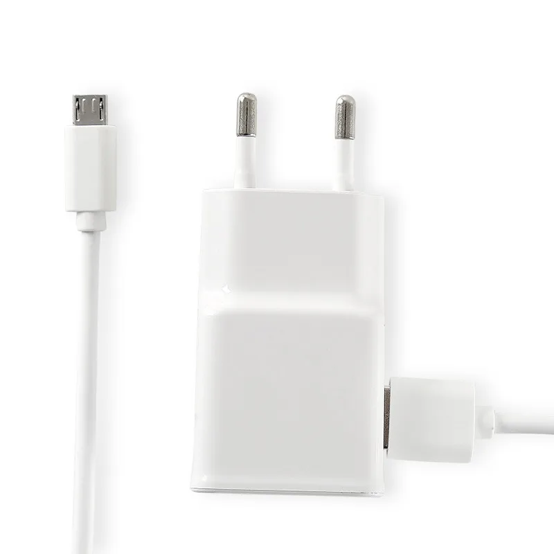 Сетевое зарядное устройство USB европейская вилка кабель Micro 1 м совместим с Samsung