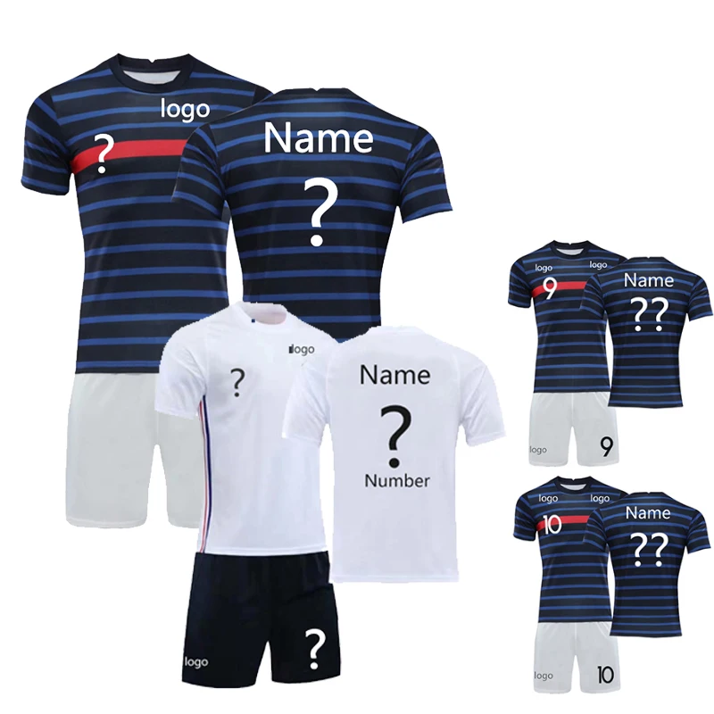 

Boys' Soccer Suit Men's Team Training Custom printed maillot football children's tracksuit football jerseys Custom number
