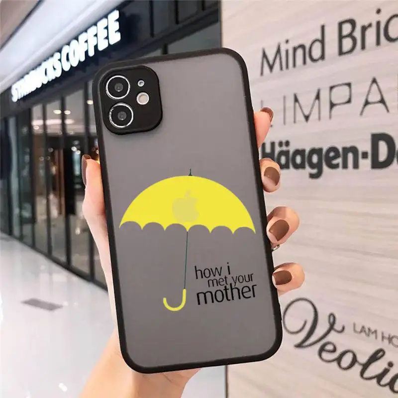 

how i met your mother TV series Phone Case matte transparent For iphone 7 8 11 12 plus mini x xs xr pro max cover
