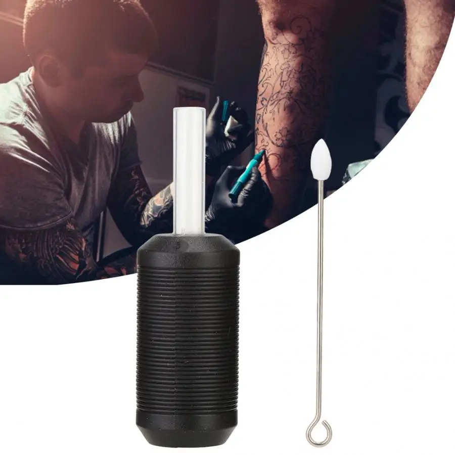 Картридж для татуировки 10 шт. одноразовый силиконовый нескользящий инструмент