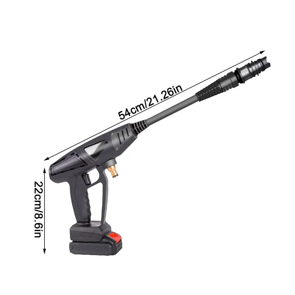 Продажа Мойка автомобиля с литиевой батареей, беспроводная Высоковольтная Машина для мойки автомобиля, портативная Бытовая мойка высокого давлени...