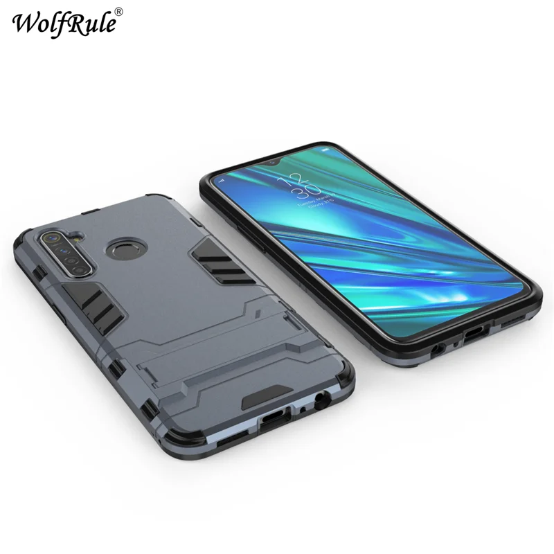 anti knock case realme 5 pro cover soft rubber plastic case for oppo realme 5 pro phone case holder stand funda realme 5 pro free global shipping