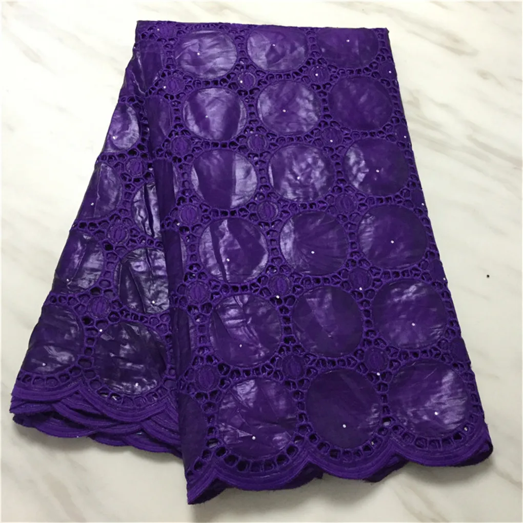 2020 Новое поступление черная африканская кружевная ткань вышитая базин роскошная