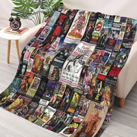 100 best b movies of all time collage throw blanket sherpa blanket cover bedding soft blankets