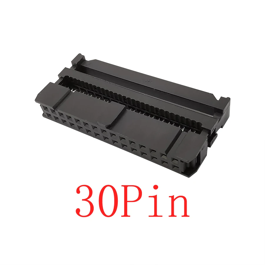10 шт./набор 2 54 мм гнездо IDC двойная строка дорожка для плоский ленточный кабель из