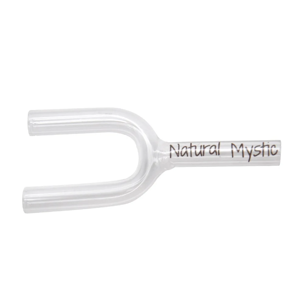 Новинка 58 мм стеклянная бутылка прозрачная труба с буквенным принтом|Трубки и