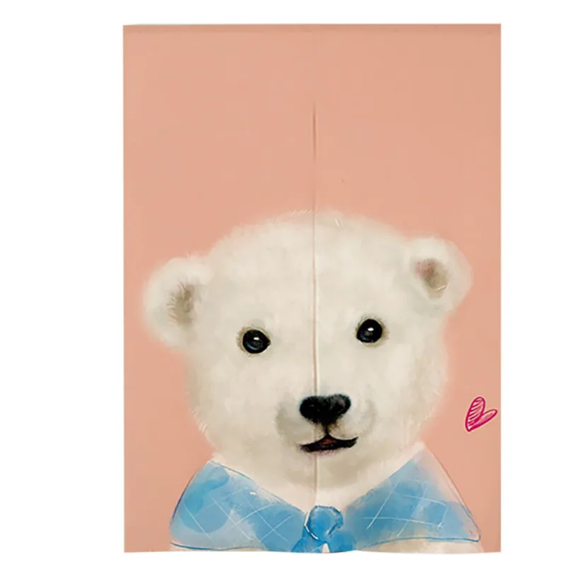 85*120 см Прозрачные затемненные занавески на дверь с пингвином для гостиной