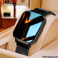 2021 smart watch men 1 78 inch ip68 waterproof smartwatch women ecg heart rateblood pressure monitor clock for android ios