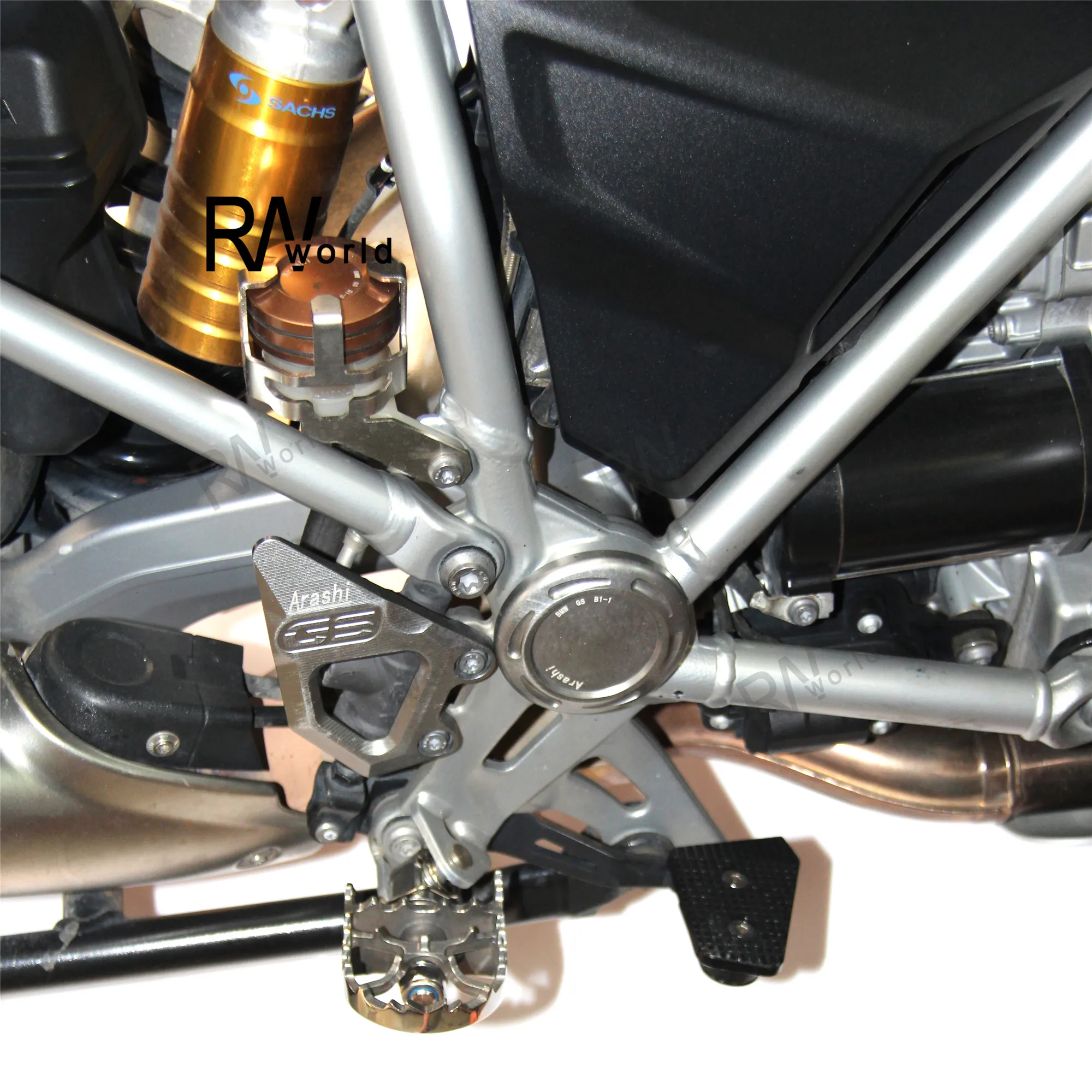 Подножка Передняя гоночная для Мотоцикла BMW F650GS/Дакар 2000 2007 подножка ног F 650GS