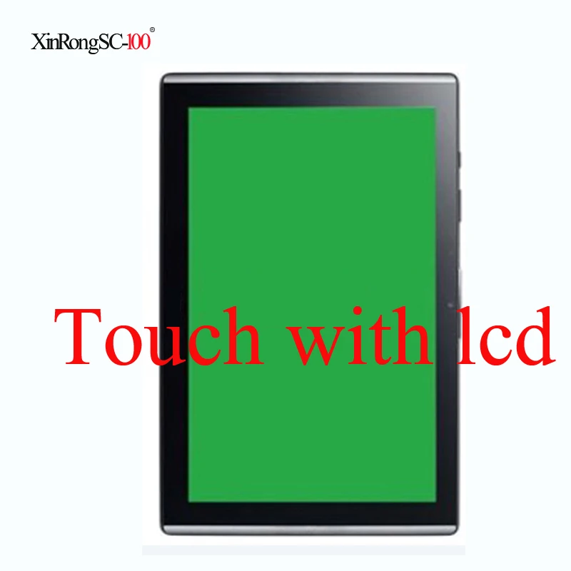 Нет в наличии 10 1 дюймов для ЖК дисплея сенсорный экран панель дигитайзер с рамкой