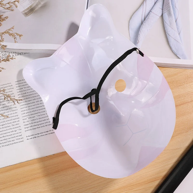 Аниме-маска для маскарада реквизит представлений Коноха АНБУ лиса кошка лицо ПВХ