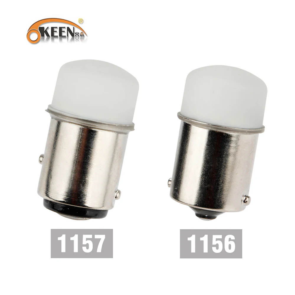 OKEEN 2шт 3014SMD CanBus 1156 BA15S P21W 1157 P21 5W BAY15D светодиодный светильник автомобильные лампы