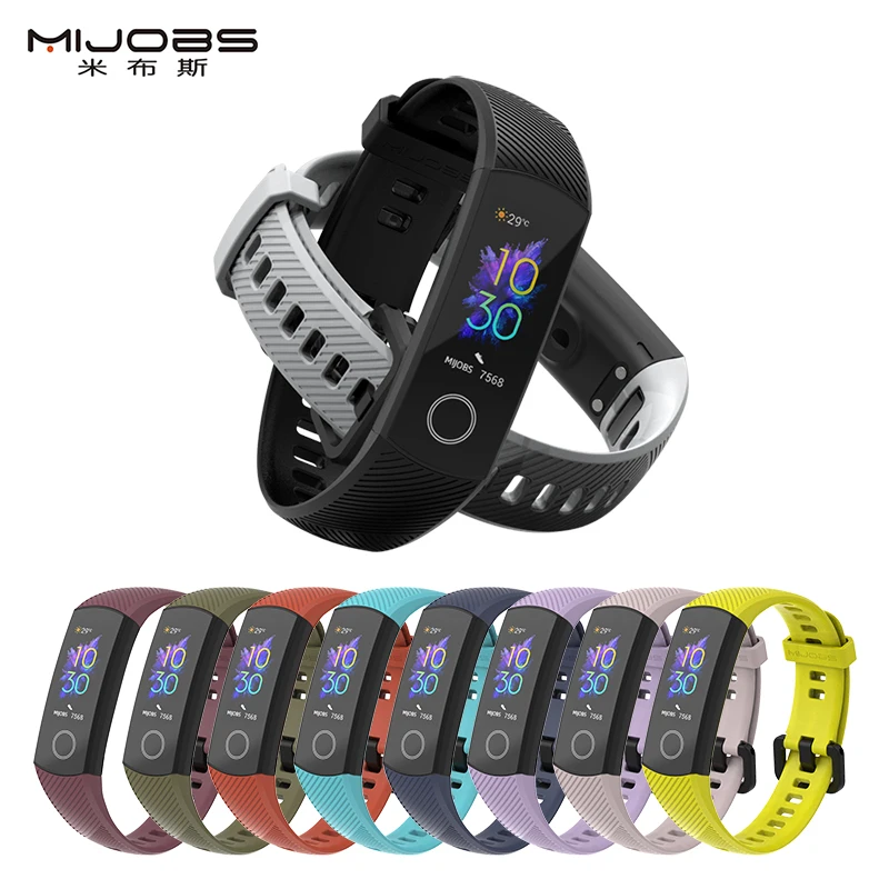 Ремешок на запястье для Huawei Honor Band 5 умный спортивный браслет 4 силиконовый Correa |