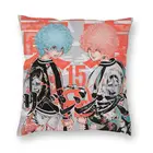Двусторонний чехол для подушки с принтом Токио Мстители, Аниме Манга, декоративный чехол для гостиной