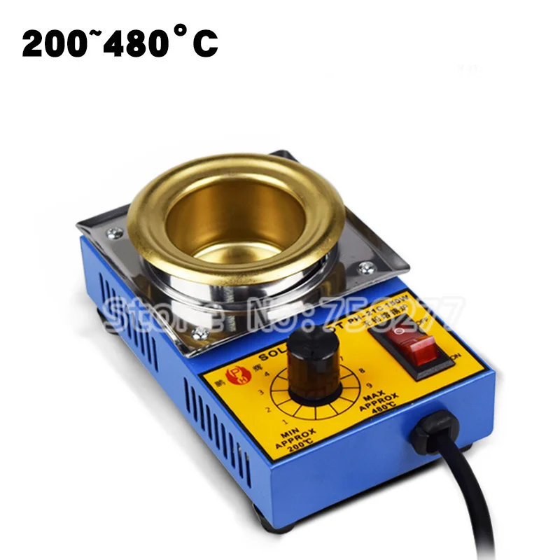 100W 150W 250W 300W Бессвинцовая припойная горшок Пайка и Распайка Ванна Титан пластины 36