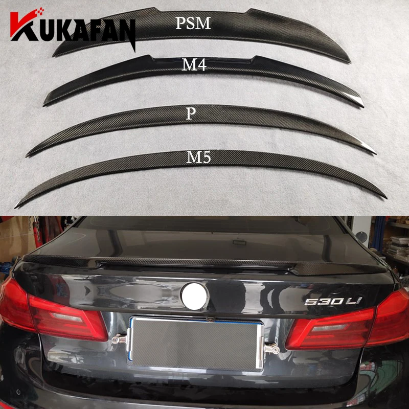 Спойлер из настоящего углеродного волокна для BMW 5 серии 2006-2017 E60 F10 F18
