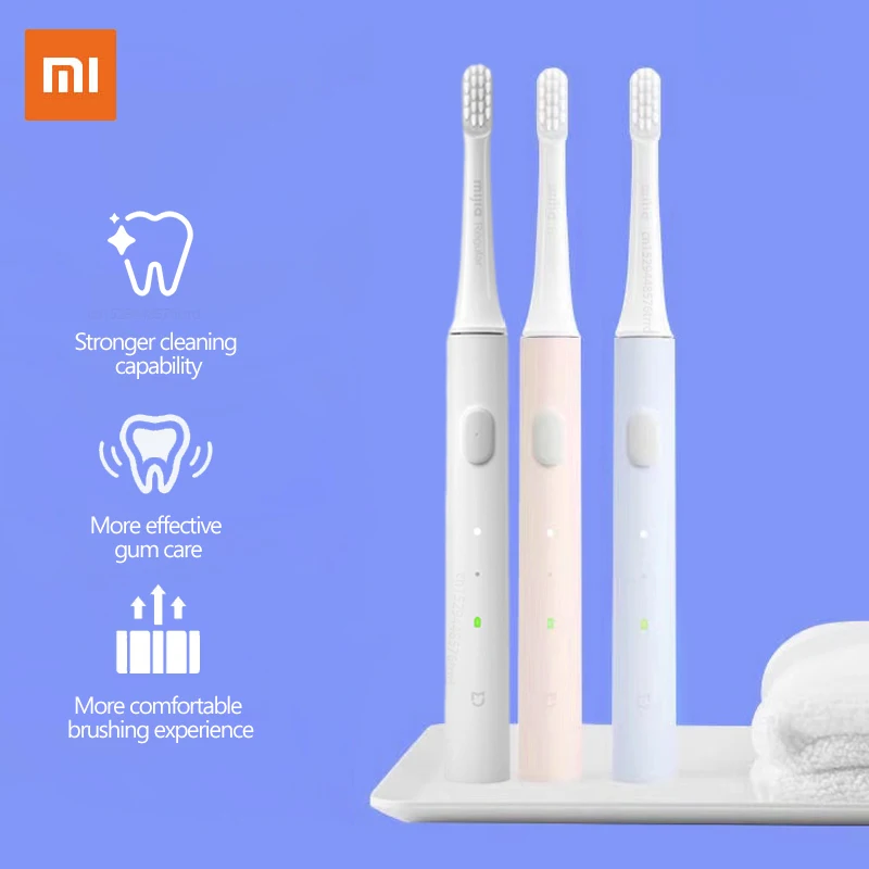 Xiaomi Mijia T100 Sonic электрическая зубная щетка для взрослых Водонепроницаемая