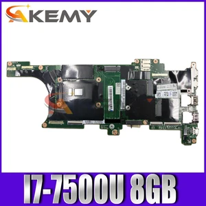 original laptop lenovo thinkpad x1 carbon 5th gen motherboard i7 7500u 8gb 01yn038 01ay065 01ay068 01yn044 01yn047 01ay082 free global shipping