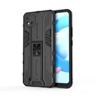 magnetic kickstand tpu bumper armor shockproof case for oppo realme c20 gt f19 pro a94 lens protection hard pc back cover fundas