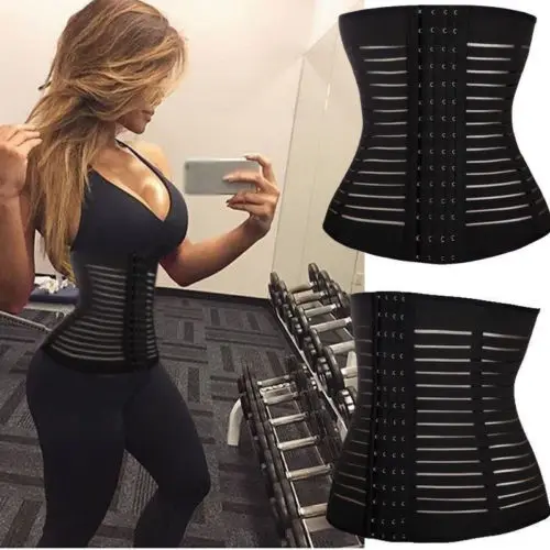 Breathable Shapewear Waist Tummy Girdle Belt Sport Body Shaper FourBuckle Corset | Женская одежда