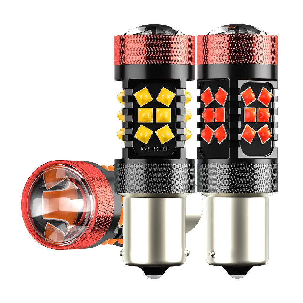 

2x Leds Car Lights Signal Lamp 30SMD T20 7443 1156 BA15S Canbus Reverse Light P21W 3157 T25 P27/7W Bulbs 1157 P21/5W BAY15D LED