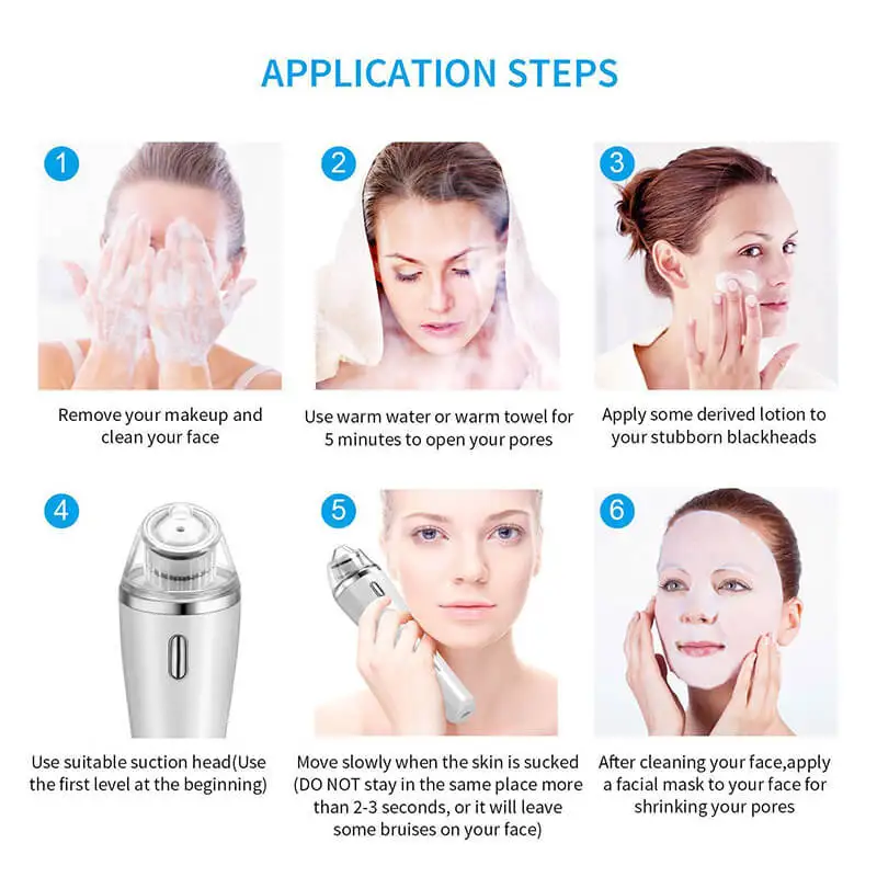 Tlinna пылесос для удаления угрей ПОР прыщей в носу алмазное удаление дермабразии