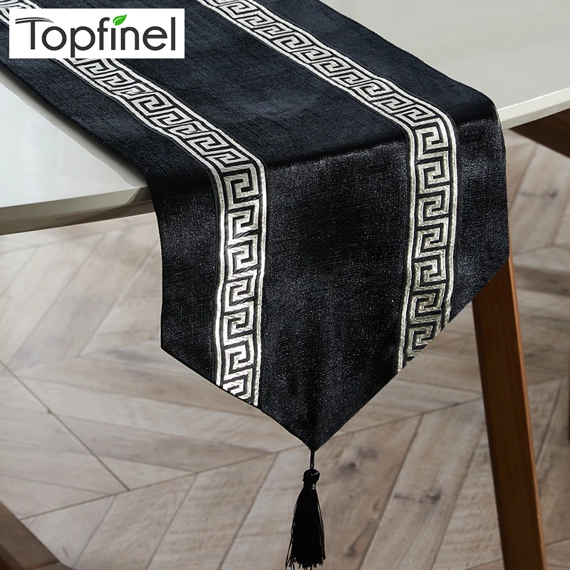 Настольная дорожка Topfinel современная кровать в полоску для свадьбы