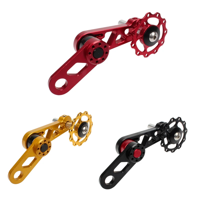 

Litepro Folding Bike Chainring Tensioner Rear Derailleur Zipper Bicycle Chain Guide Pulley Bike Parts For Oval Tooth Plate Part
