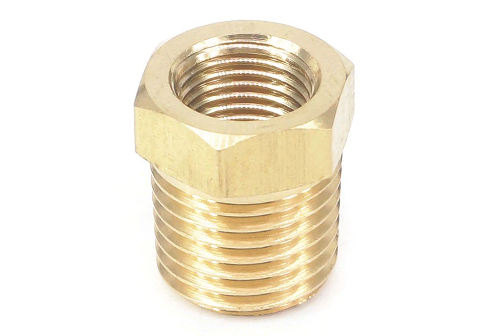 1/" NPT Мужской x 1/8" NPT Женский редукционная втулка латунный фитинг Соединительный адаптер воздушный газ Топливо Вода