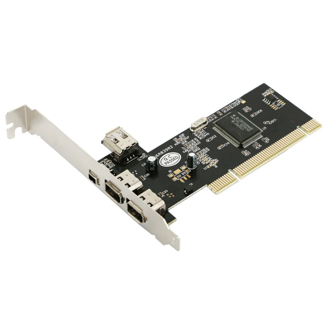 PCI Combo 1394A 4 порта(3+ 1) Расширение карты адаптера PCI 3x6 Pin 1x4 Pin с кабелем IEEE 1394 для компьютера Firewire