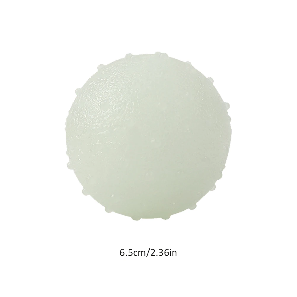 Прочный светящийся резиновый мяч для питомцев игрушки сжималки удаления стресса