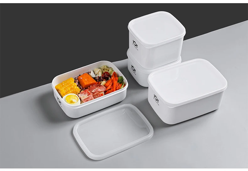 LIYIMENG Ланч-бокс экологичный материал из бамбукового волокна Портативный Bento box Microwaveble контейнер для хранения еды для офиса детей