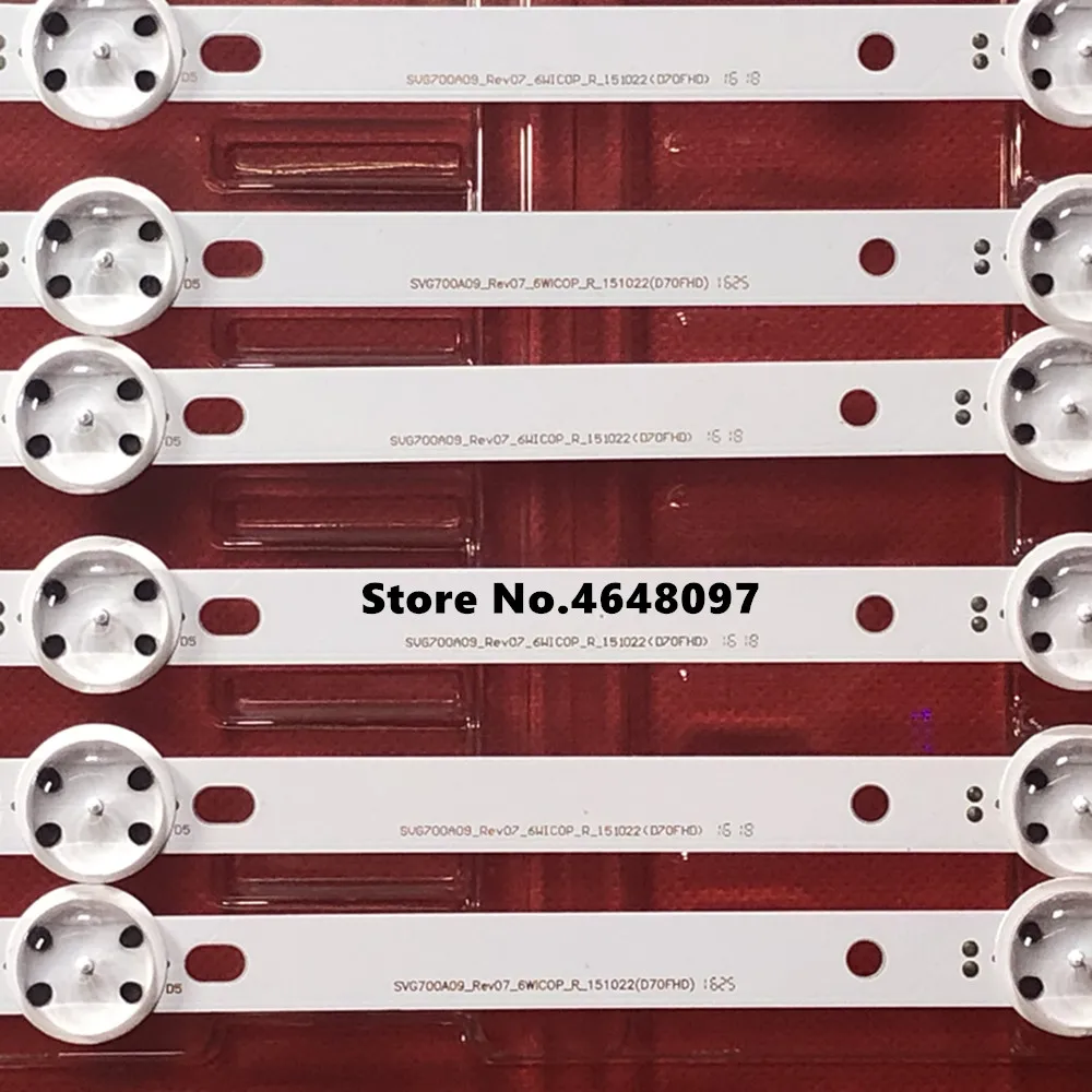 12 шт. светодиодный комплект Светодиодная лента для подсветки | Освещение