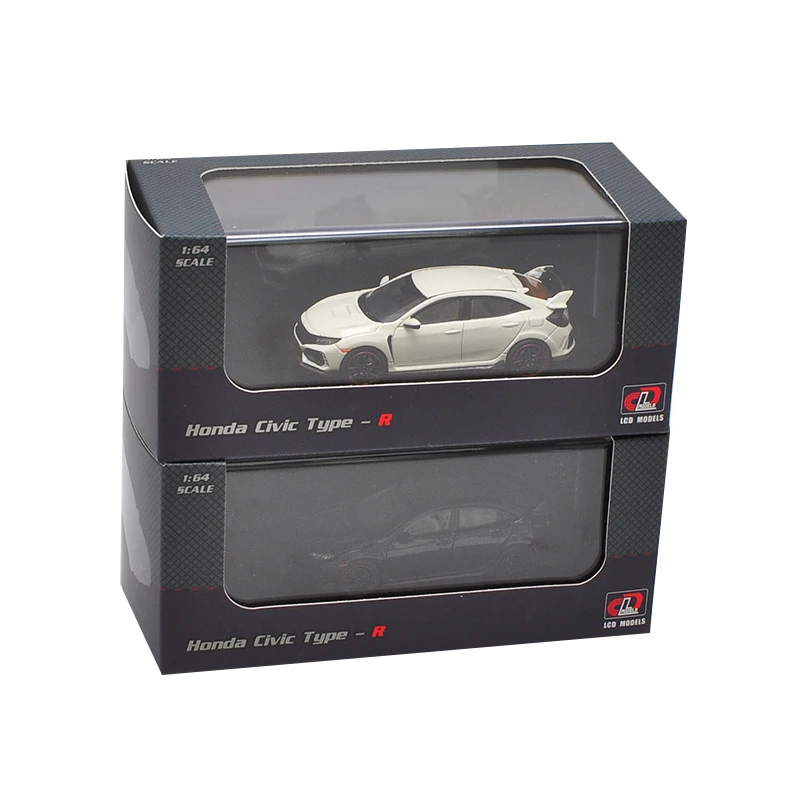 Оригинальная фабрика 1:64 Type R FK8 HON DA CIVIC игрушечный автомобиль из сплава игрушки