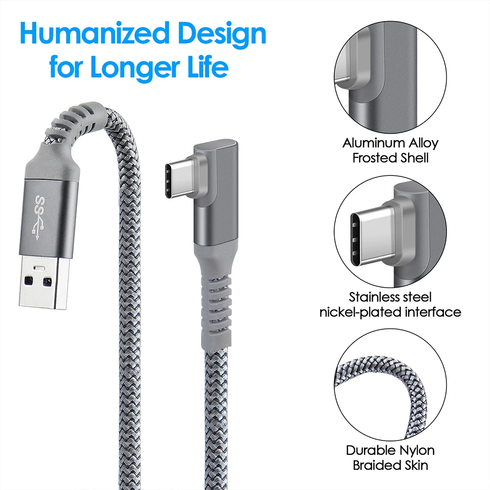3 м 5 линия передачи данных для Oculus Quest 2 подключения гарнитуры USB 0 Тип C зарядки и