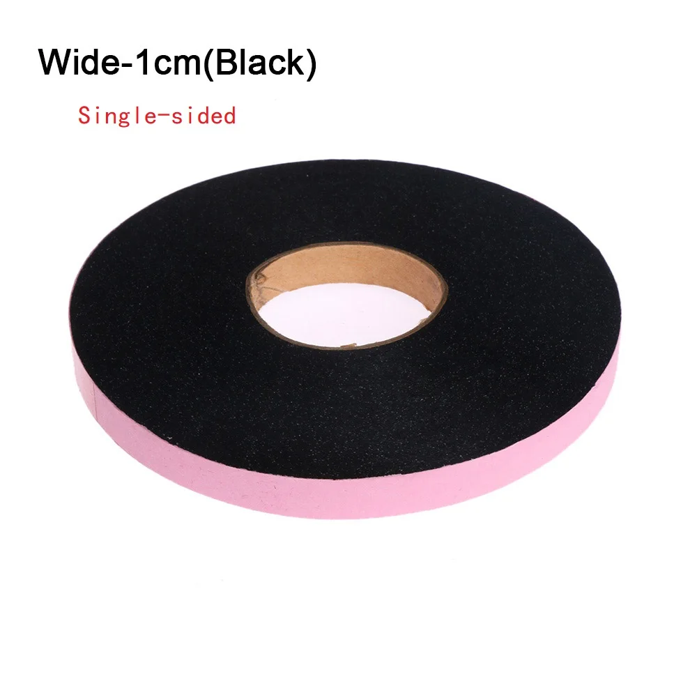 1cm-100m(Black) 50/100 м черные и белые чудо веб-утюг на Хемминг скотч двусторонний клей нетканый рулон ткани-недорогая одежда из Китая высокое качество отворотами для рукоделия - Цвет: 1cm-100m(Black)