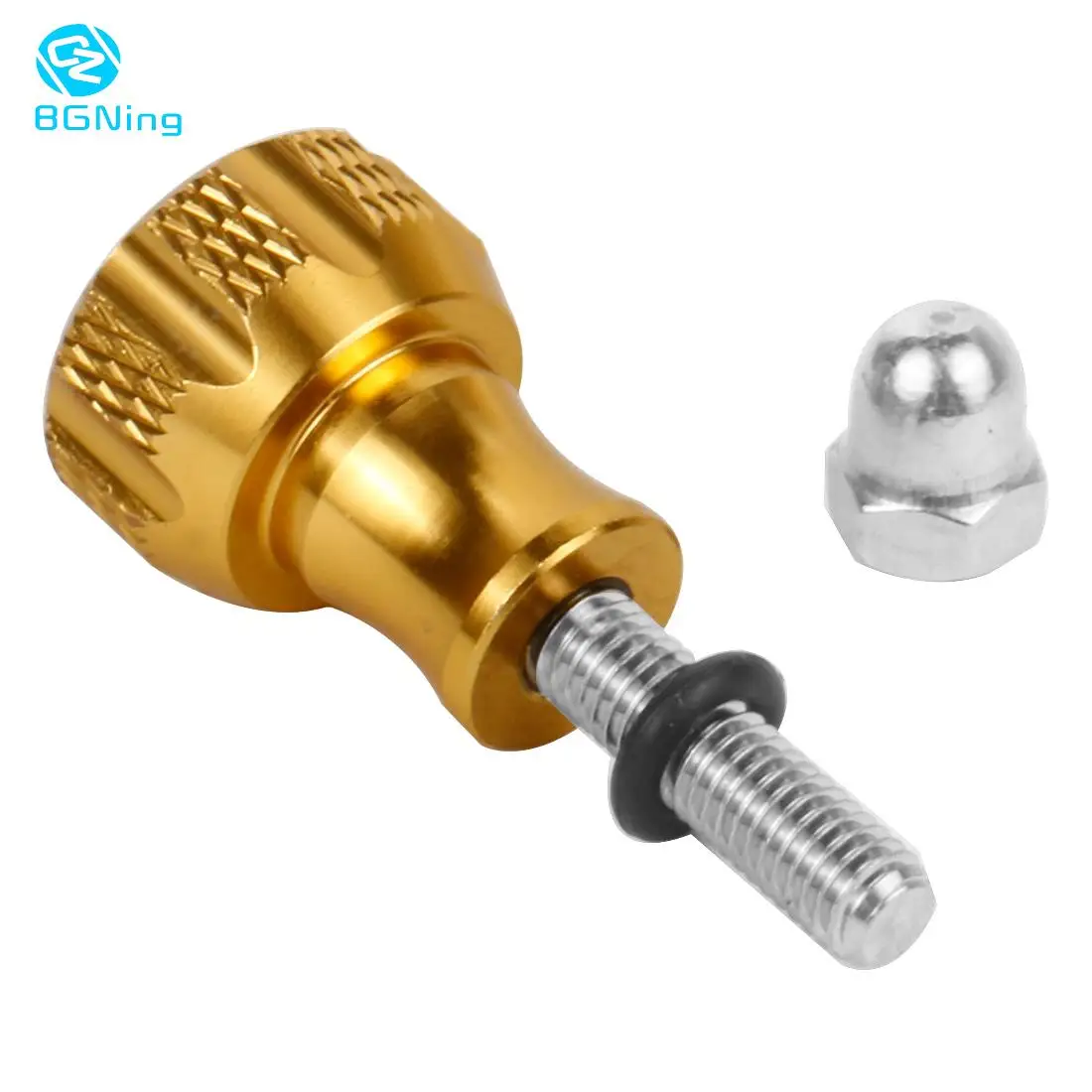 

BGNing Aluminum Alloy Tripod Mount Adapter Knob Bolt Nut Long/Short Thumb Screw for Gopro 9 8 7 6 5 Yi 4K Sj7 Sj8 Action Camera