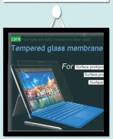Ультра-тонкий ТПУ чехол из закаленного стекла для microsoft поверхности GO 1" прозрачный Невидимый wetarproof мембраны клавиатуры