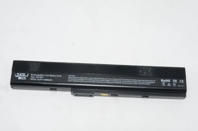 Jigu Аккумулятор для ноутбука ASUS X52D X52DE X52DR X52F X52J X52JB X52JC X52JE X52JG X52JK X52JR X52N A32-K52 A32-K42