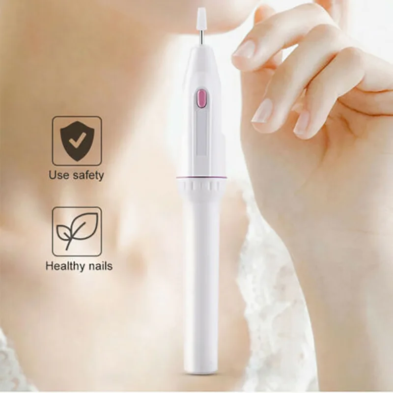 

Electric 5-in-1 Manicure Set Nail Polish Machine Manicure Drill Calluses Removal Tools Grinder Grooming Kit Nail Buffer Polisher