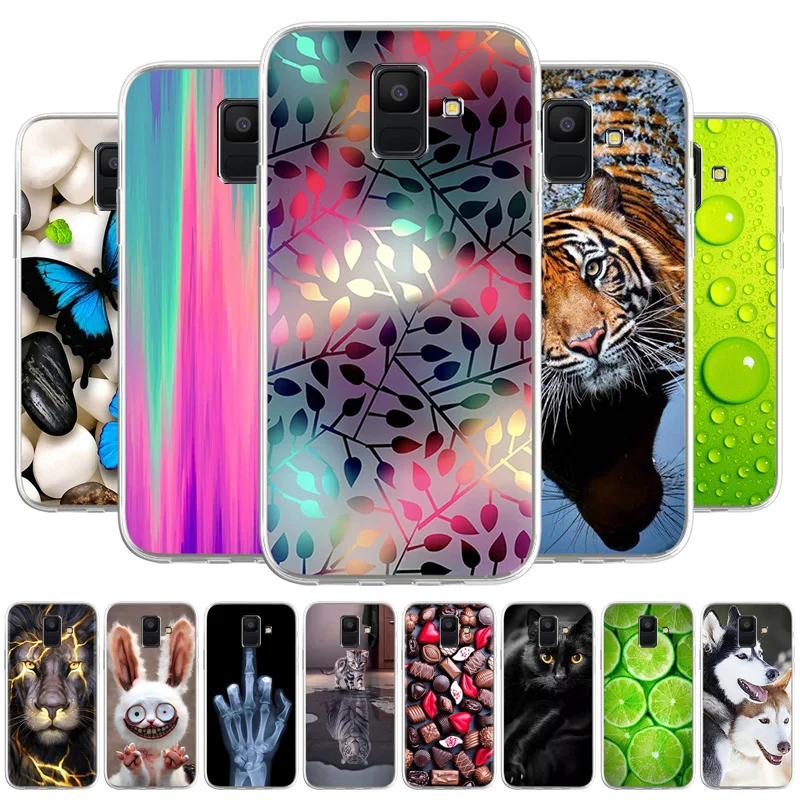 

TPU Case For Samsung Galaxy J6 2018 Silicon Back Cover For Samsung J6 2018 On6 J600F/DS J600G/DS EU Soft Funda Protetive Shell