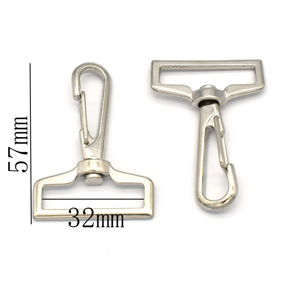 6 шт. шарнирные застежки-карабины для брелок рюкзака 32 мм | Дом и сад