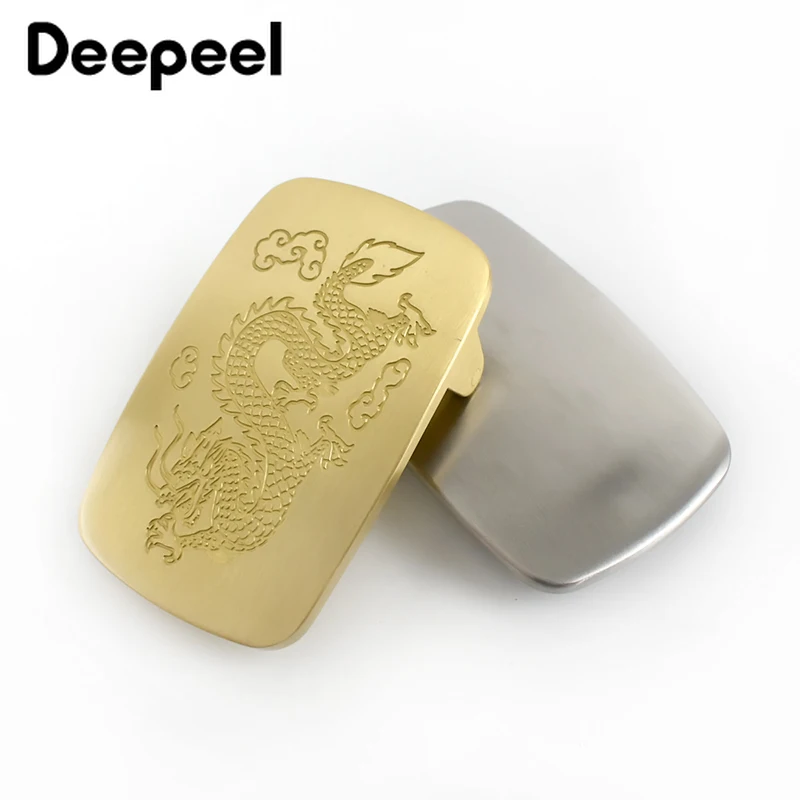 Deepeel 1 шт. ID39mm Высокая класс Нержавеющая сталь латунь Для мужчин Ремни пряжки